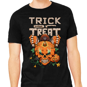 Trick or Treat Pumpkin Skull