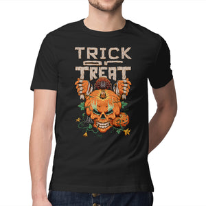 Trick or Treat Pumpkin Skull