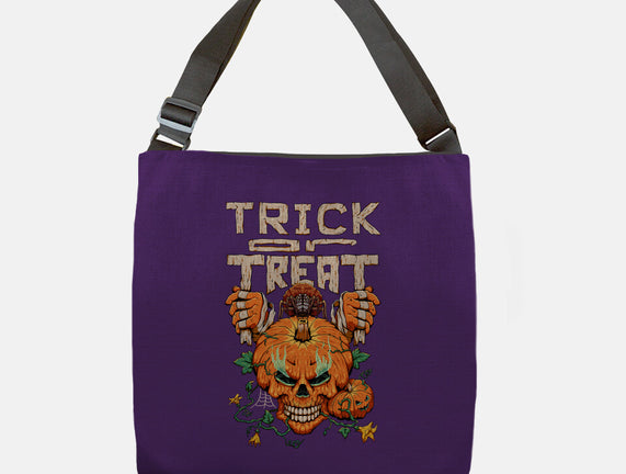 Trick or Treat Pumpkin Skull