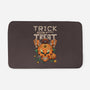 Trick or Treat Pumpkin Skull-none memory foam bath mat-wahyuzi