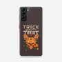 Trick or Treat Pumpkin Skull-samsung snap phone case-wahyuzi