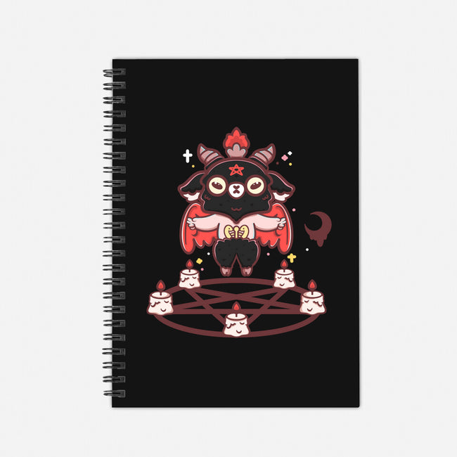 Cult Of The Baph-none dot grid notebook-maruart