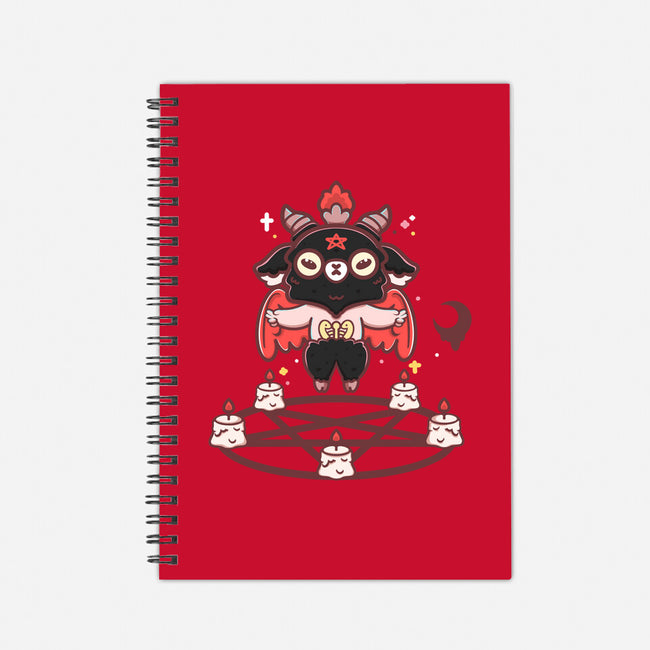 Cult Of The Baph-none dot grid notebook-maruart