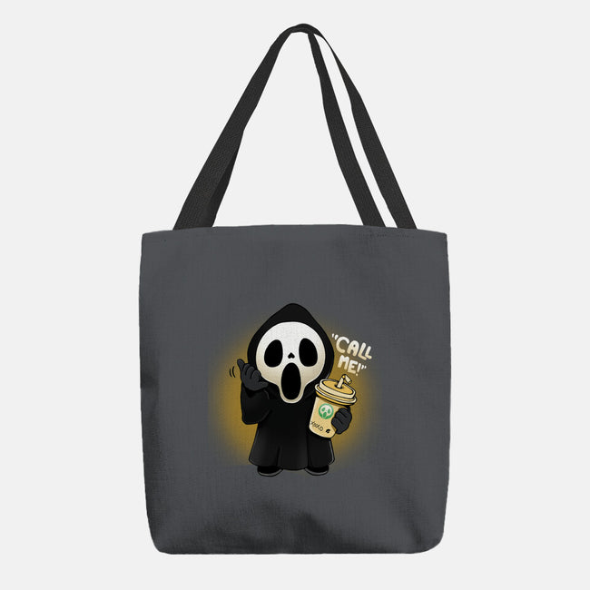 Call Me!-none basic tote bag-Vallina84