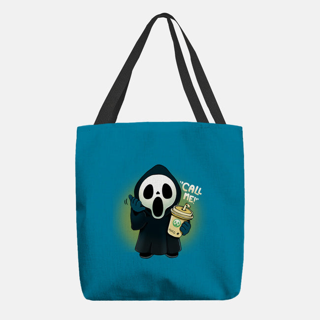 Call Me!-none basic tote bag-Vallina84
