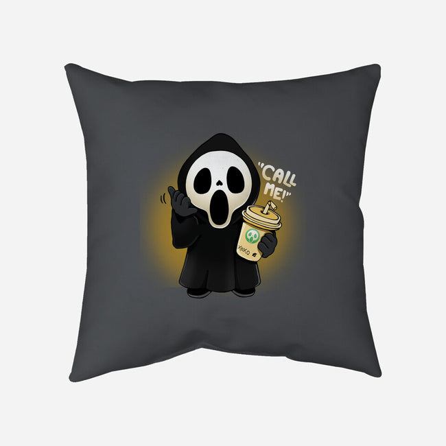 Call Me!-none removable cover w insert throw pillow-Vallina84