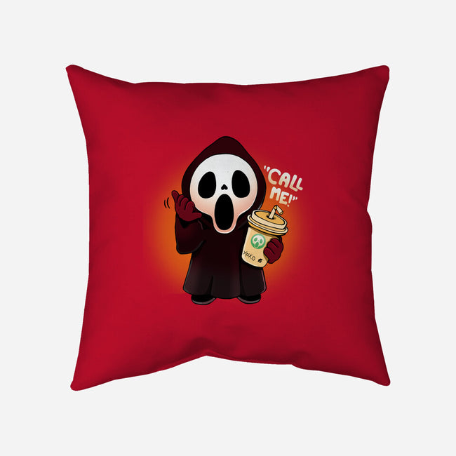 Call Me!-none removable cover w insert throw pillow-Vallina84