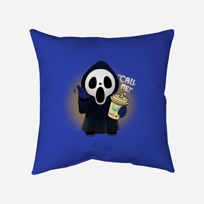 Call Me!-none removable cover w insert throw pillow-Vallina84