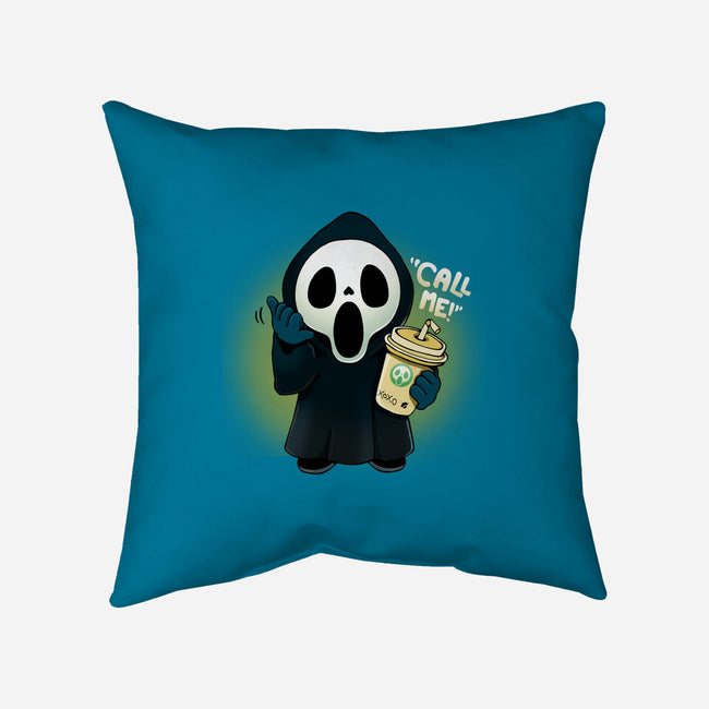 Call Me!-none removable cover w insert throw pillow-Vallina84