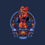 I Am Hell-womens v-neck tee-Badbone Collections