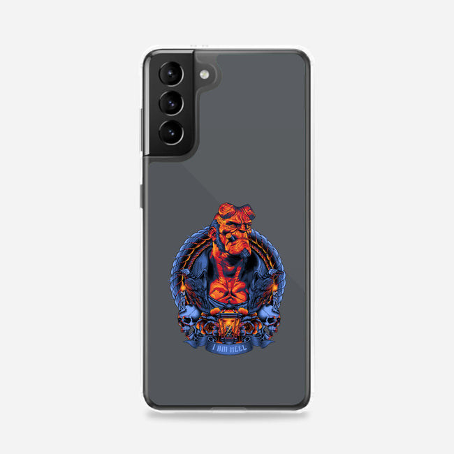 I Am Hell-samsung snap phone case-Badbone Collections