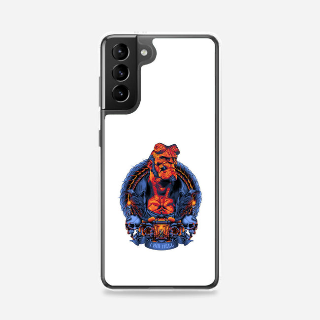 I Am Hell-samsung snap phone case-Badbone Collections