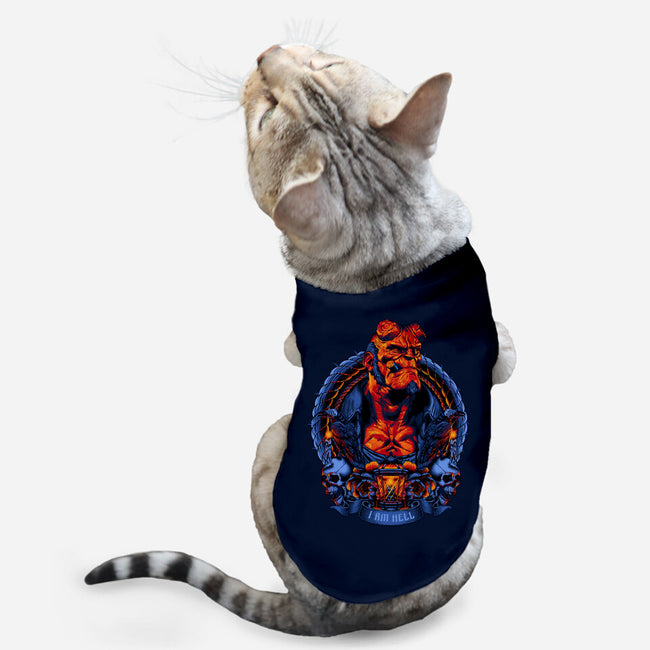 I Am Hell-cat basic pet tank-Badbone Collections