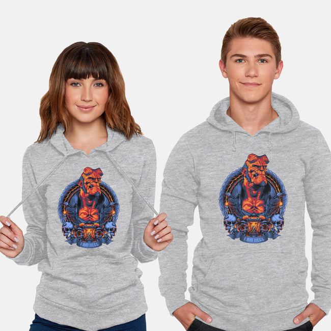 I Am Hell-unisex pullover sweatshirt-Badbone Collections