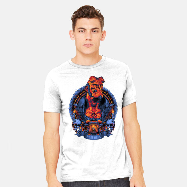 I Am Hell-mens heavyweight tee-Badbone Collections