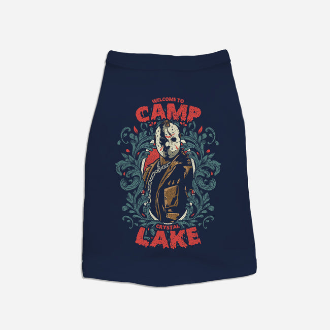 Welcome To Camp Crystal Lake-cat basic pet tank-turborat14