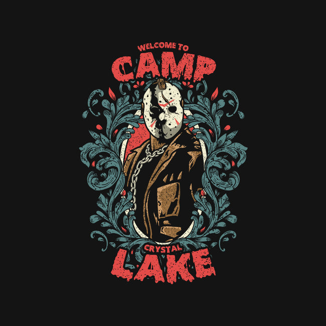 Welcome To Camp Crystal Lake-womens basic tee-turborat14