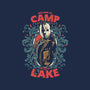 Welcome To Camp Crystal Lake-womens racerback tank-turborat14