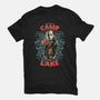 Welcome To Camp Crystal Lake-mens basic tee-turborat14