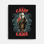 Welcome To Camp Crystal Lake-none stretched canvas-turborat14
