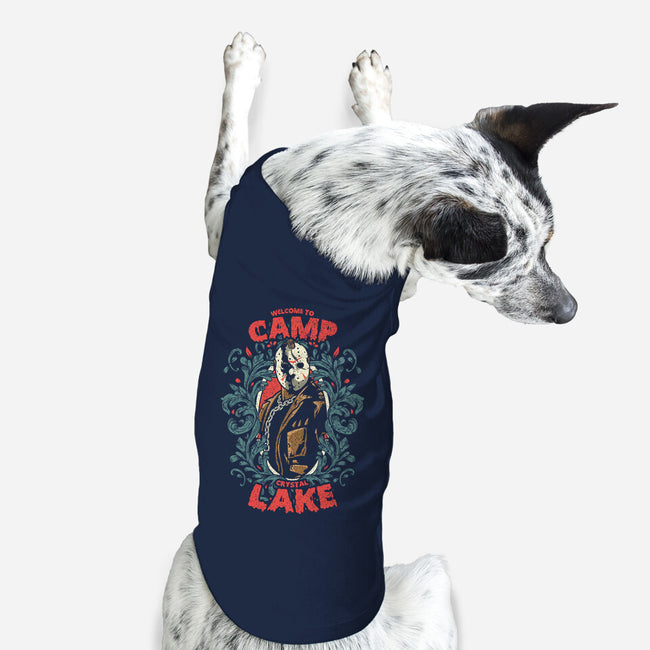 Welcome To Camp Crystal Lake-dog basic pet tank-turborat14