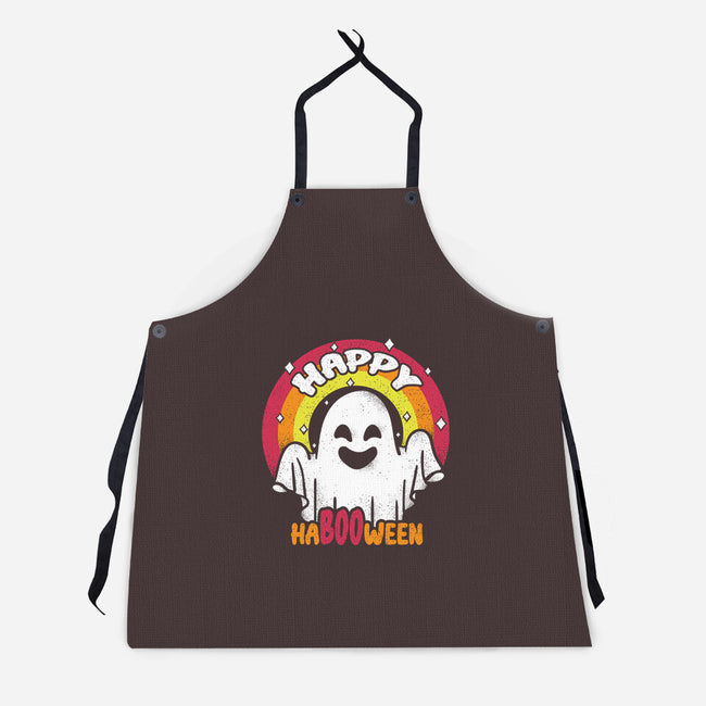 Happy HaBOOween-unisex kitchen apron-turborat14