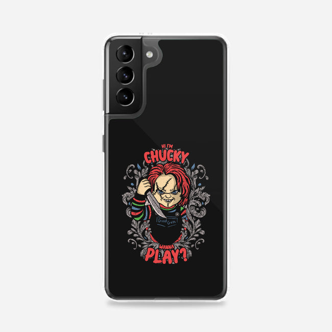 Hi I'm Chucky-samsung snap phone case-turborat14