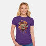 Spook Seekers-womens fitted tee-Snouleaf