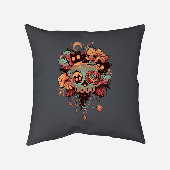 Spook Seekers-none removable cover throw pillow-Snouleaf