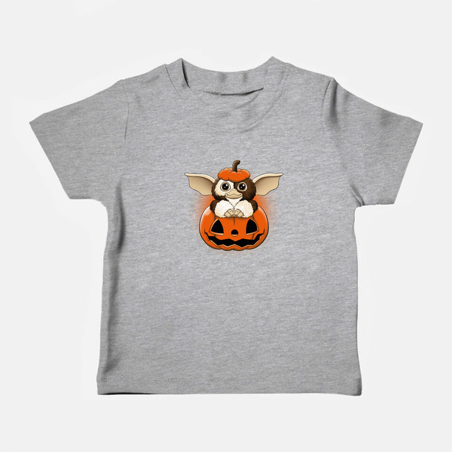 Spooky Mogwai-baby basic tee-retrodivision