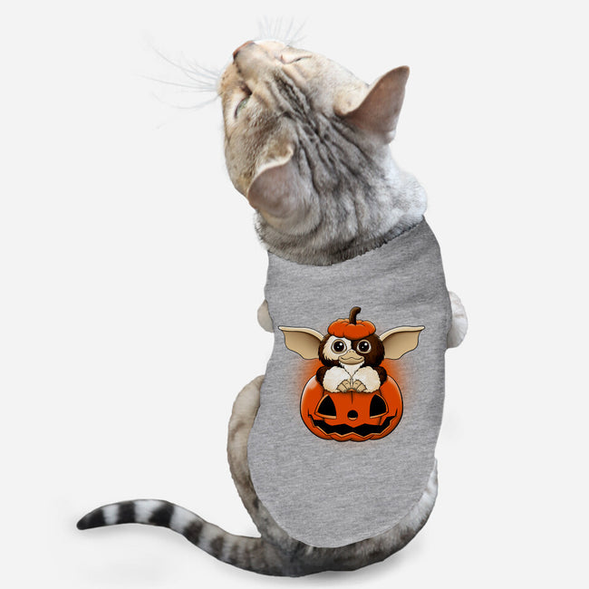 Spooky Mogwai-cat basic pet tank-retrodivision