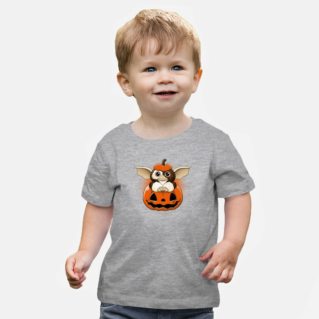 Spooky Mogwai-baby basic tee-retrodivision