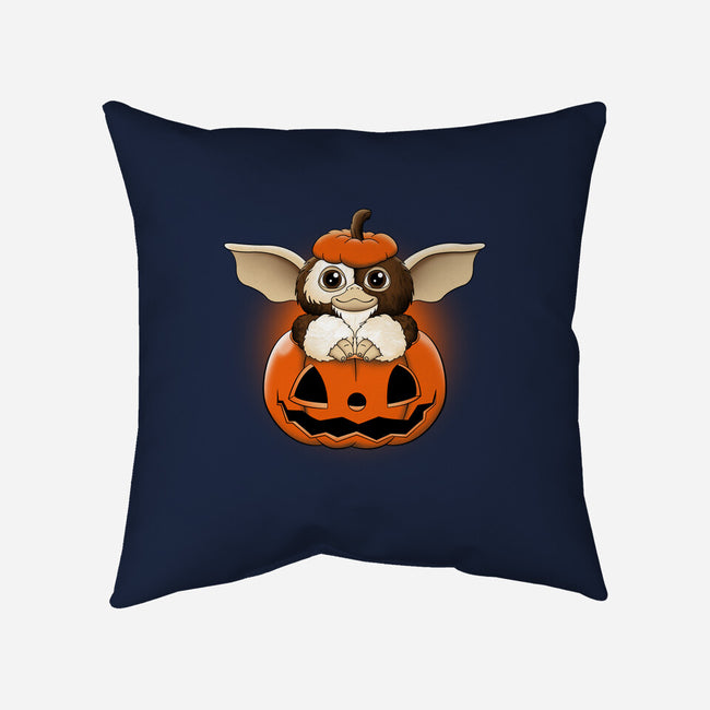 Spooky Mogwai-none removable cover w insert throw pillow-retrodivision
