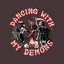 Dancing With My Demons-none adjustable tote bag-momma_gorilla