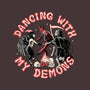 Dancing With My Demons-none memory foam bath mat-momma_gorilla