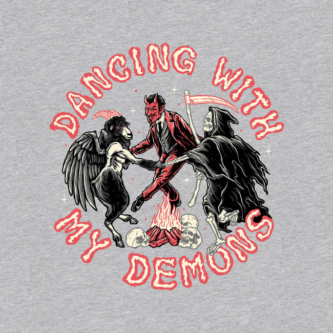 Dancing With My Demons-womens off shoulder sweatshirt-momma_gorilla