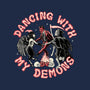 Dancing With My Demons-none adjustable tote bag-momma_gorilla