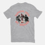Dancing With My Demons-womens fitted tee-momma_gorilla