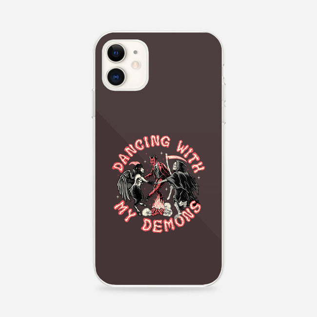Dancing With My Demons-iphone snap phone case-momma_gorilla