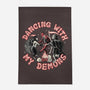 Dancing With My Demons-none indoor rug-momma_gorilla