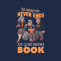 The Adventure Never Ends-none glossy sticker-tobefonseca