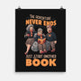 The Adventure Never Ends-none matte poster-tobefonseca