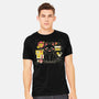 Japanese Cat Graph-mens heavyweight tee-tobefonseca