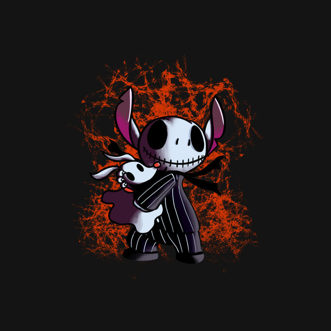 Stitch Nightmare-none removable cover w insert throw pillow-fanfabio