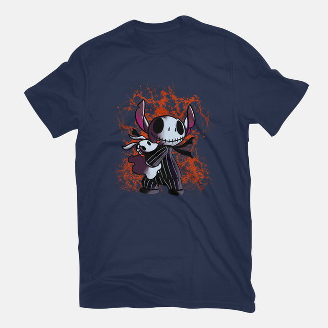 Stitch Nightmare-womens basic tee-fanfabio