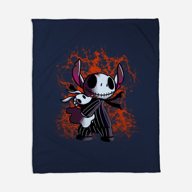 Stitch Nightmare-none fleece blanket-fanfabio