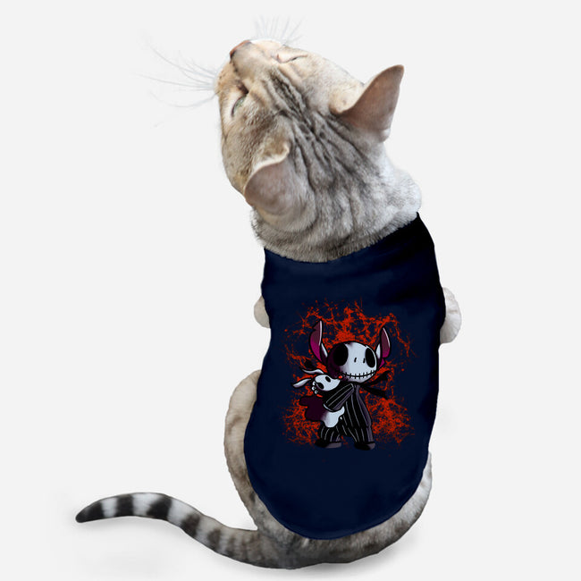 Stitch Nightmare-cat basic pet tank-fanfabio