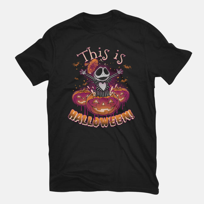 Halloween Surprise-womens fitted tee-Getsousa!
