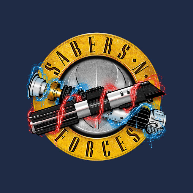 Forces N Sabers-womens fitted tee-CappO