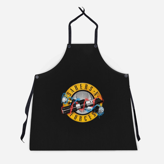 Forces N Sabers-unisex kitchen apron-CappO